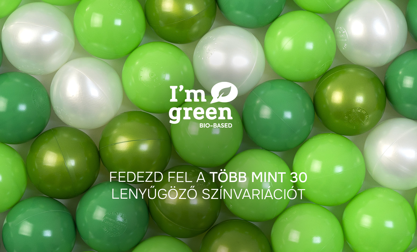 Bio based plastic ball