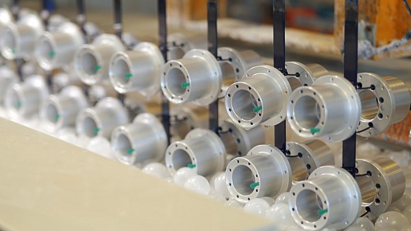 Why should the industrial liquids be covered?